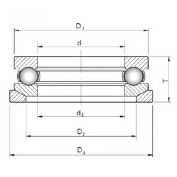 Bearing 53201U+U201 ISO #5 image