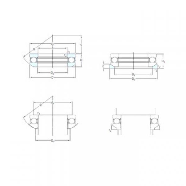 Bearing 53222+U222 SKF #5 image