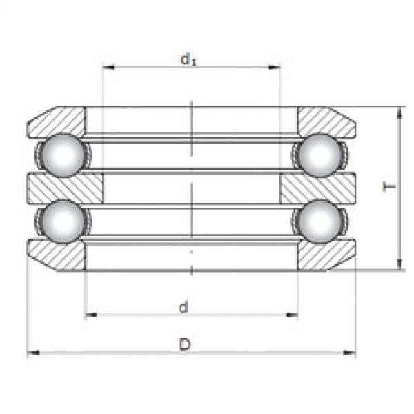 Bearing 54202 ISO #5 image