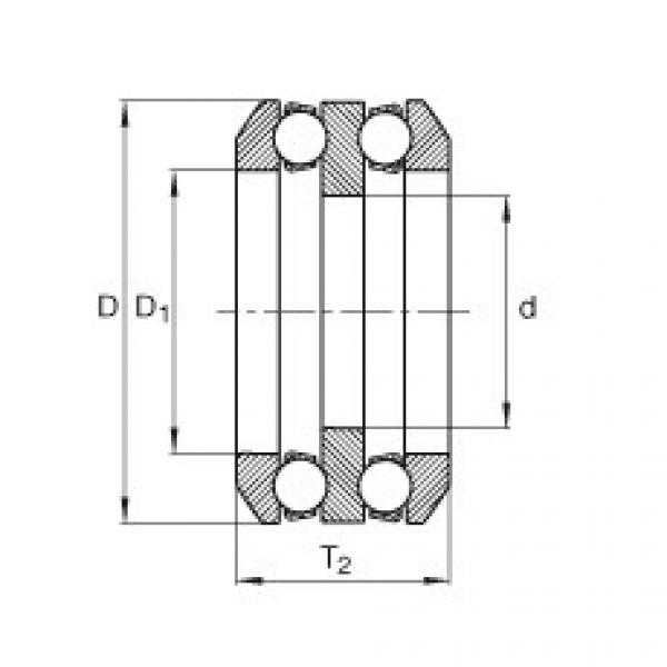 Bearing 808 INA #5 image