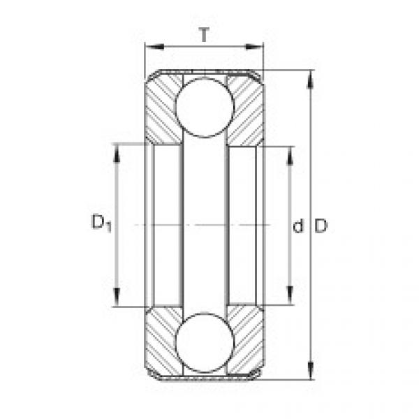 Bearing B10 INA #5 image