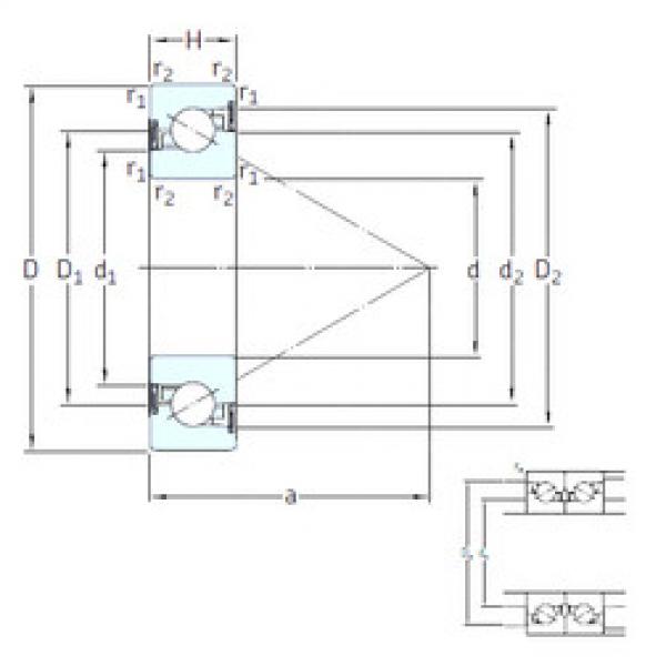 Bearing BS 60/120 /S 7P62U SNFA #5 image