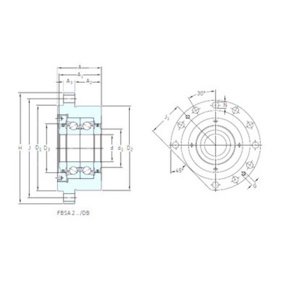 Bearing BSDU 220 DD SNFA #5 image