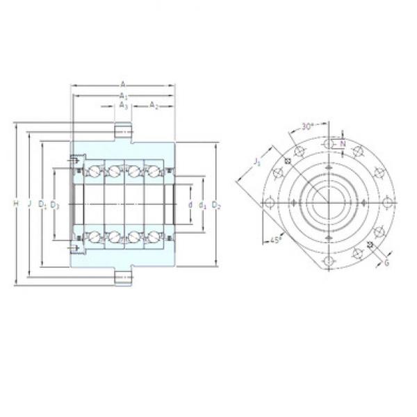 Bearing BSQU 220 TFT SNFA #5 image