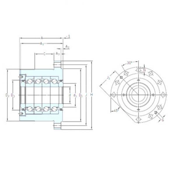 Bearing BSQU 250/1 TFT SNFA #5 image