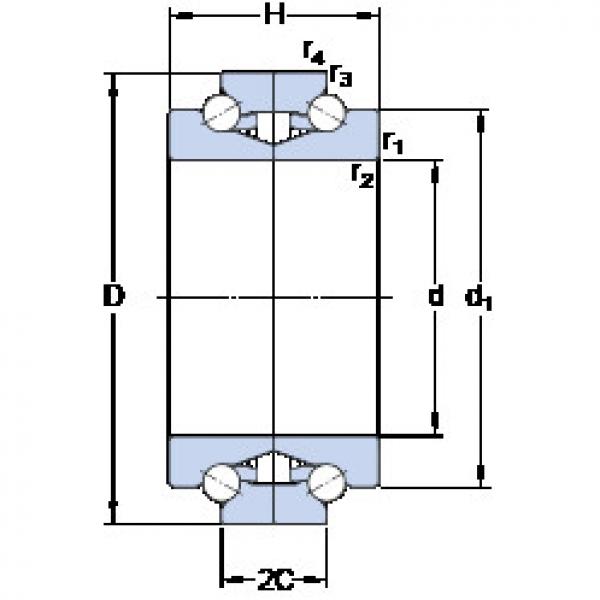 Bearing BTW 140 CM/SP SKF #5 image