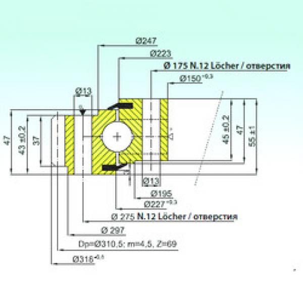 Bearing EB1.22.0225.400-1SPPN ISB #5 image