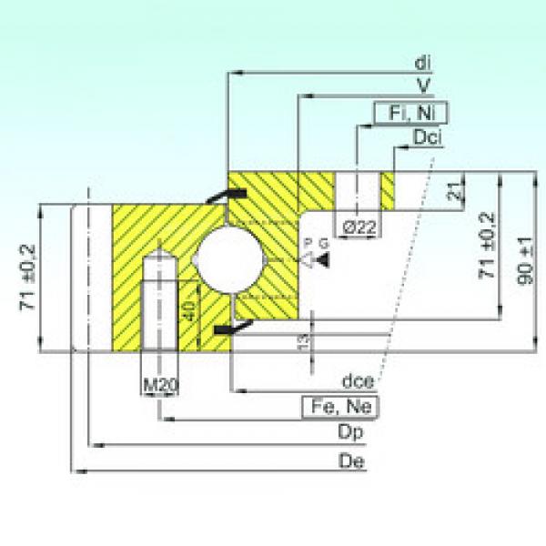 Bearing EBL.30.0955.201-2STPN ISB #5 image