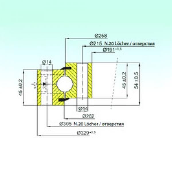 Bearing NB1.20.0260.201-1PPN ISB #5 image