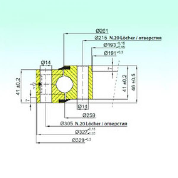 Bearing NB1.20.0260.202-1PPN ISB #5 image