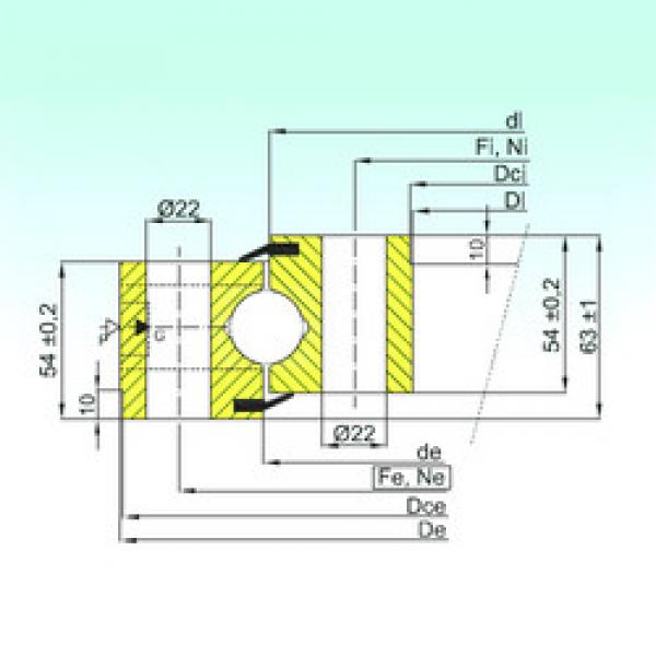 Bearing NB1.25.0455.201-2PPN ISB #5 image