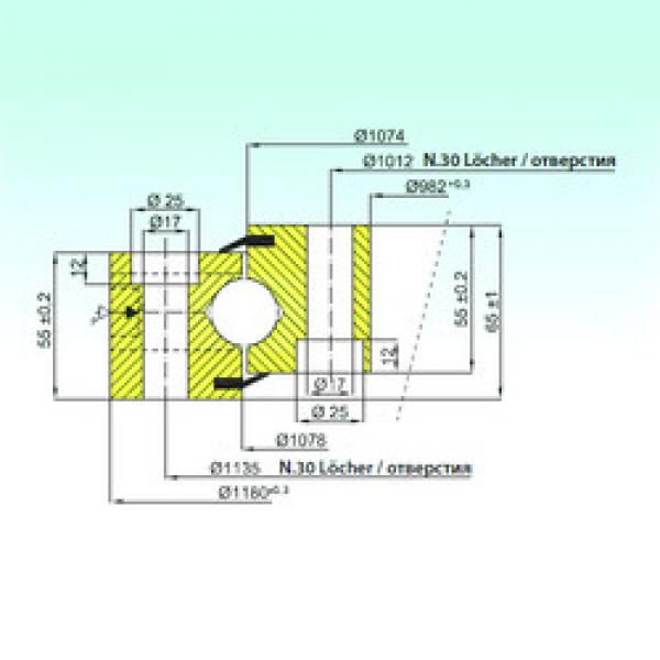 Bearing NB1.25.1076.200-1PPN ISB #5 image