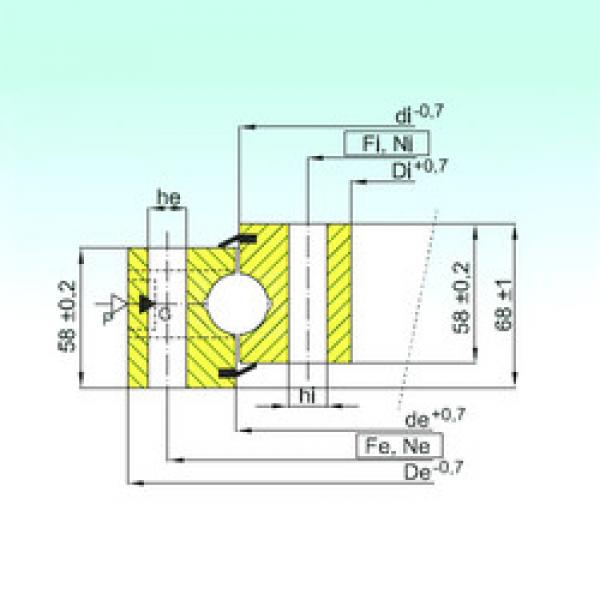 Bearing NB1.25.1204.400-1PPN ISB #5 image