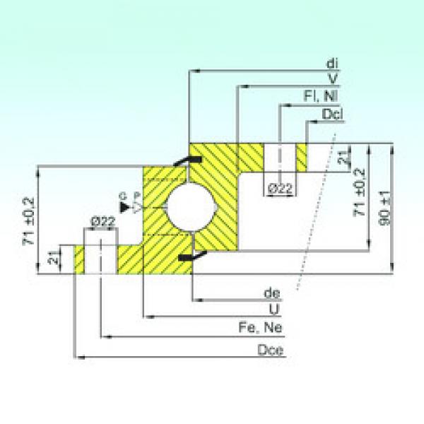 Bearing NBL.30.0955.201-2PPN ISB #5 image