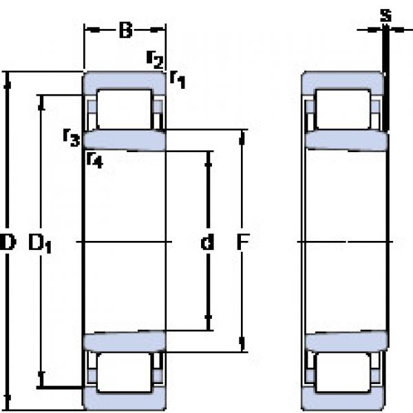 Bearing NU 206 ECKP SKF #5 image