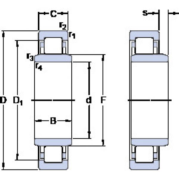 Bearing NUB 210 ECP SKF #5 image