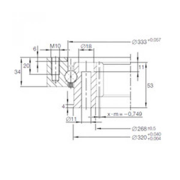 Bearing VI 14 0326 V INA #5 image