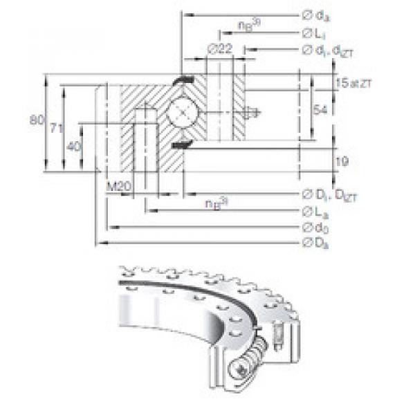 Bearing VSA 25 0755 N INA #5 image