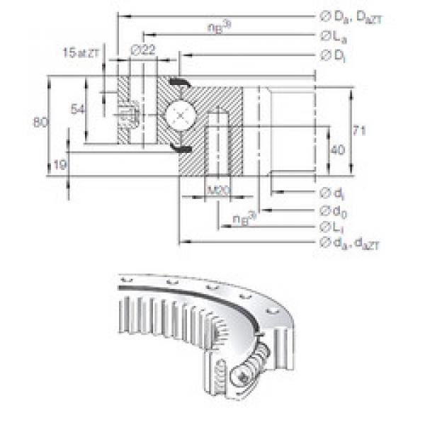 Bearing VSI 25 0755 N INA #5 image