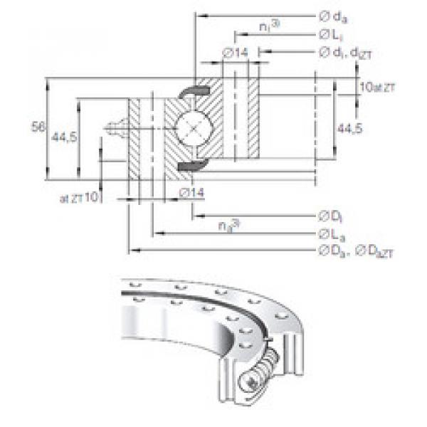 Bearing VSU 20 0544 INA #5 image