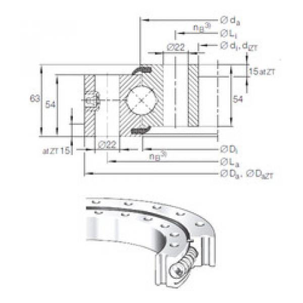 Bearing VSU 25 0755 INA #5 image