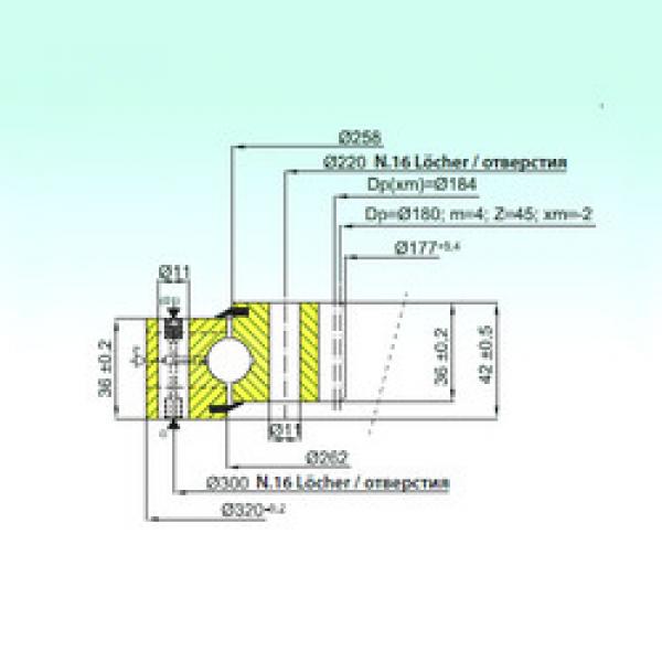 Bearing ZB1.16.0260.400-1SPPN ISB #5 image