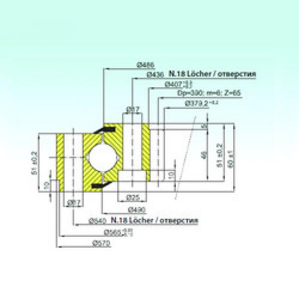 Bearing ZB1.25.0488.200-2SPPN ISB #5 image