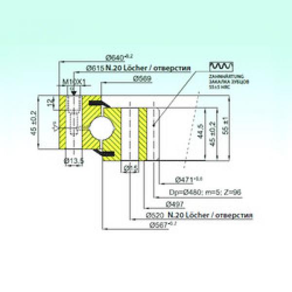 Bearing ZB1.20.0568.200-2RPPN ISB #5 image