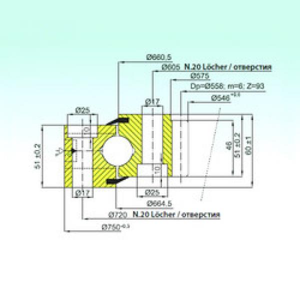 Bearing ZB1.25.0663.200-1SPPN ISB #5 image