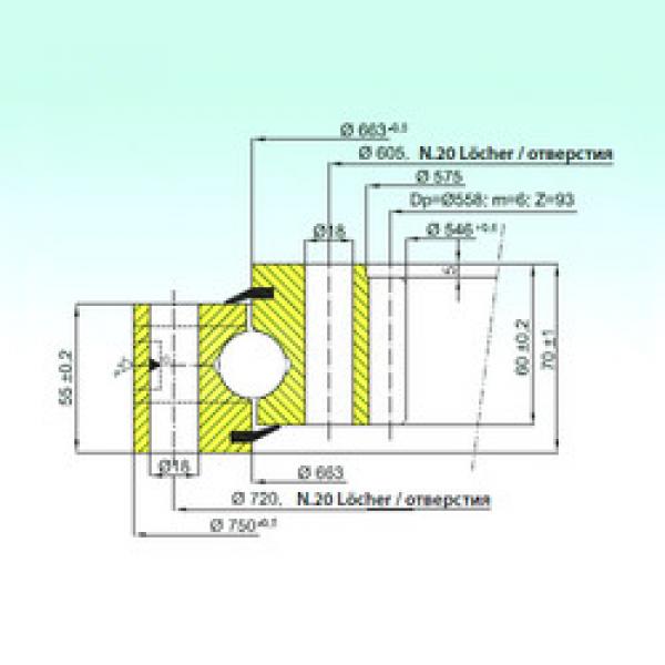 Bearing ZB1.25.0663.201-1SPPN ISB #5 image