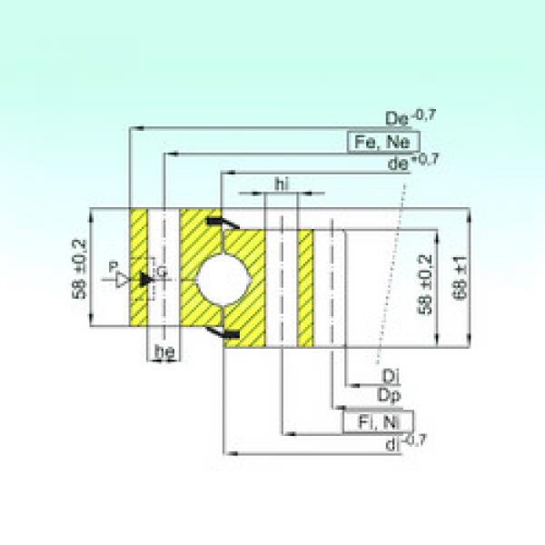 Bearing ZB1.25.1204.400-1SPPN ISB #5 image