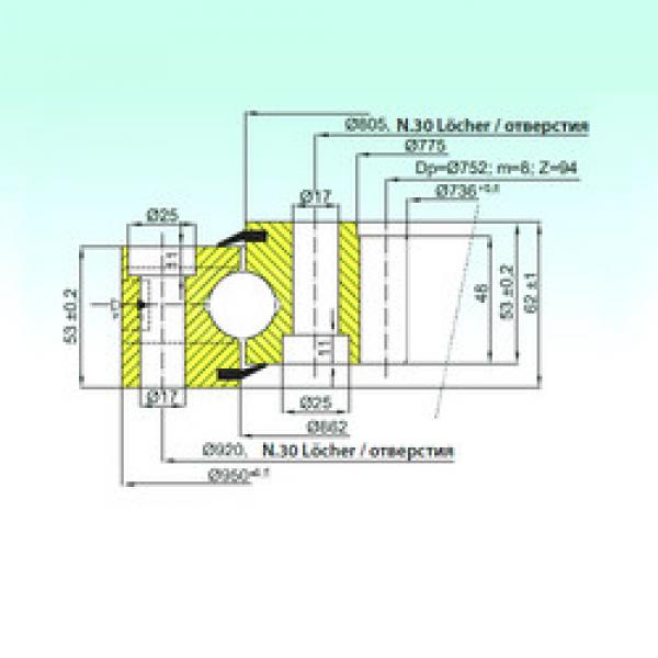 Bearing ZB1.25.0860.200-1SPPN ISB #5 image