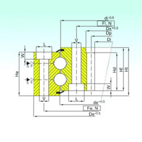 Bearing ZB2.22.0763.400-1RPPN ISB #5 image