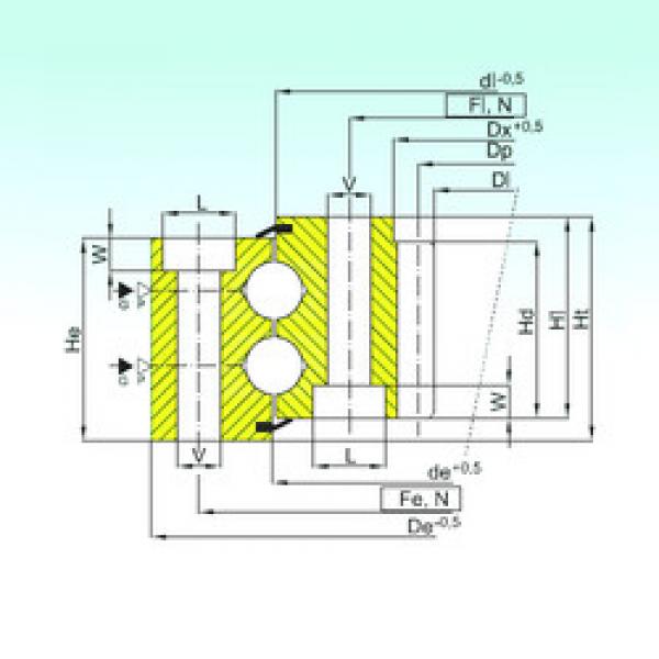 Bearing ZB2.25.1103.400-1SPPN ISB #5 image