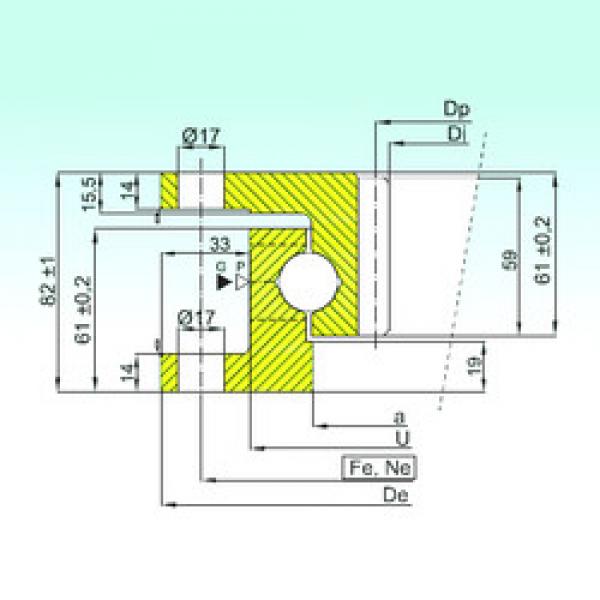 Bearing ZK.22.0500.100-1SN ISB #5 image