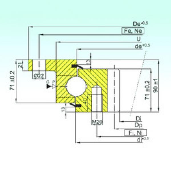 Bearing ZBL.30.1055.200-1SPTN ISB #5 image