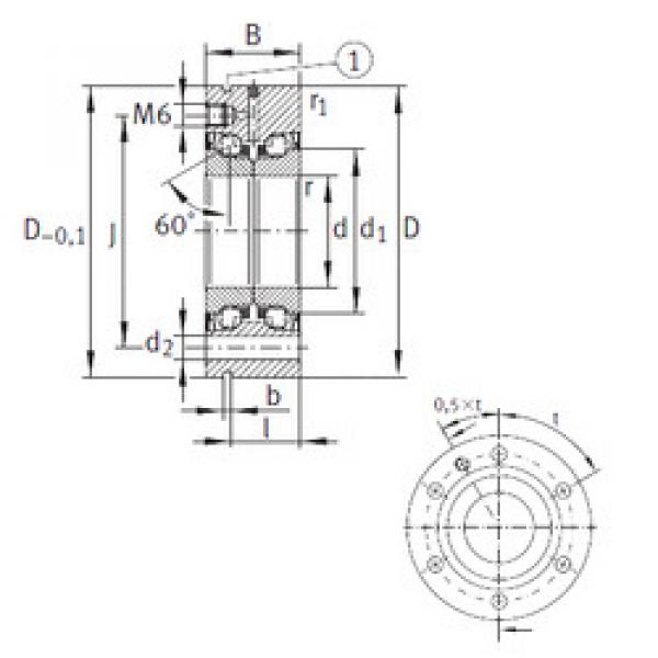 Bearing ZKLF1560-2RS-PE INA #5 image