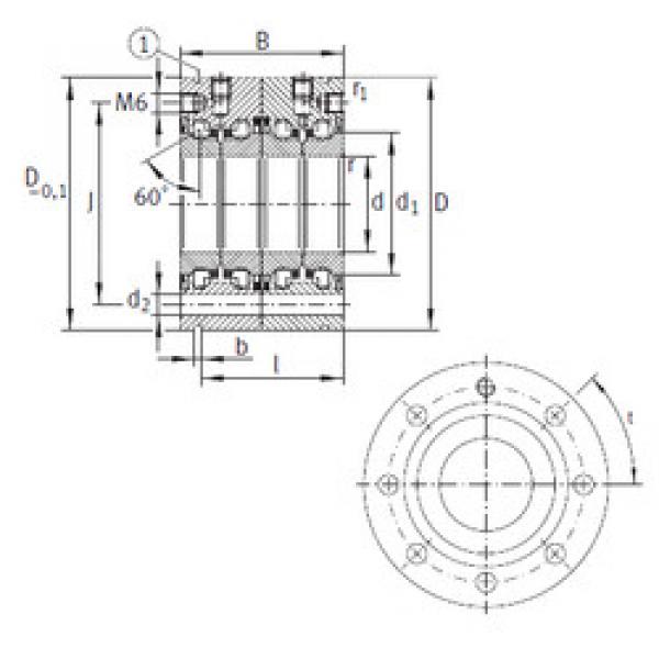 Bearing ZKLF2575-2RS-2AP INA #5 image