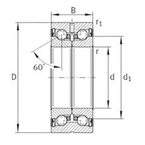 Bearing ZKLN1747-2RS-PE INA #5 image