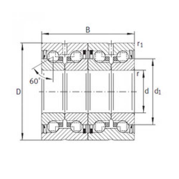 Bearing ZKLN1747-2RS-2AP INA #5 image