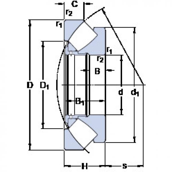 Bearing 292/630 EM SKF #1 image