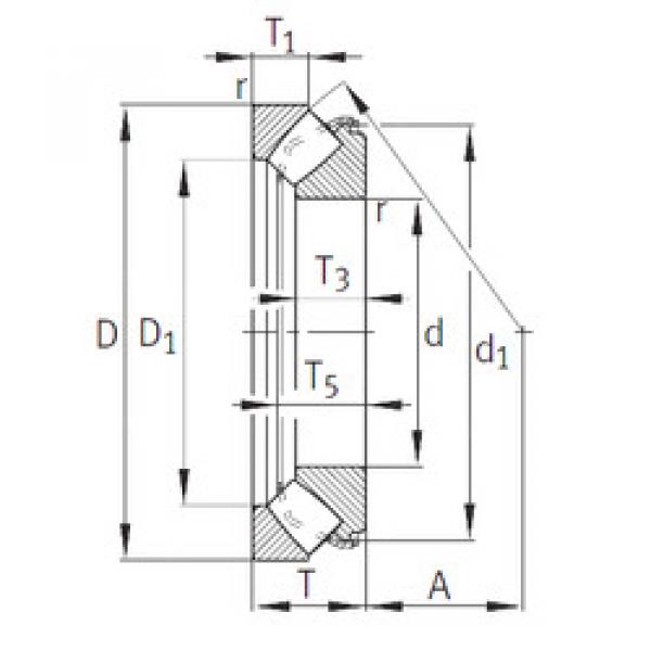 Bearing 29318-E1 INA #1 image