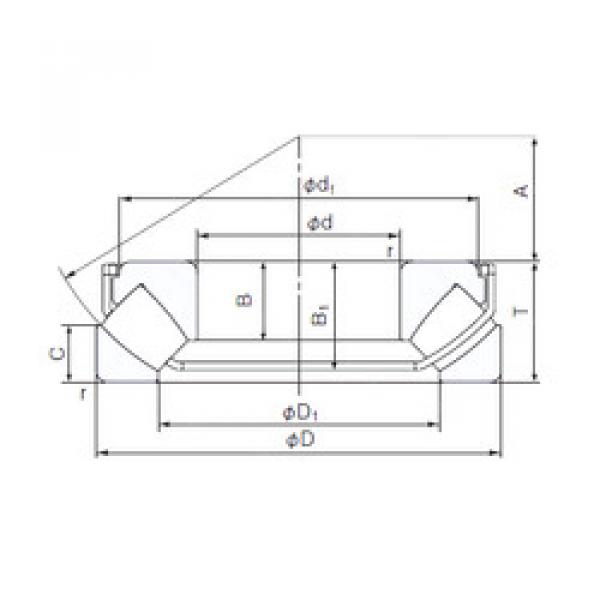 Bearing 29317EX NACHI #1 image