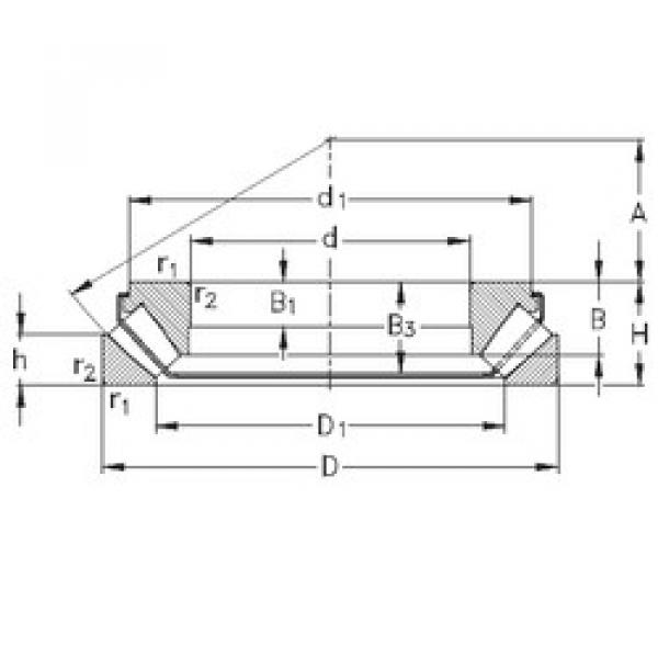 Bearing 29340-EJ NKE #1 image