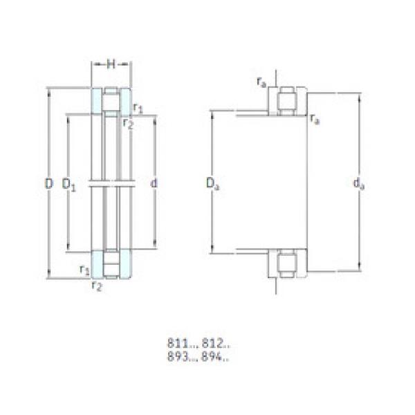 Bearing 81226TN SKF #1 image