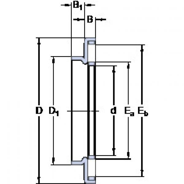 Bearing AXW 10 + AXK 1024 SKF #1 image