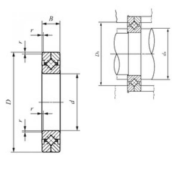 Bearing CRBC 10020 IKO #1 image