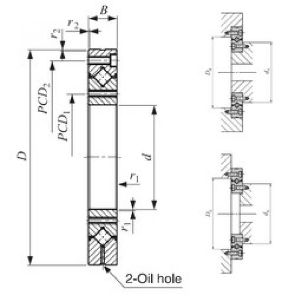 Bearing CRBF 2512 AT UU IKO #1 image