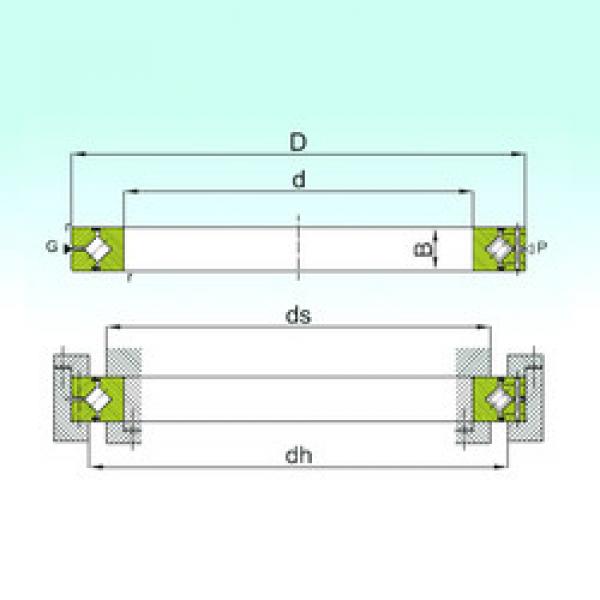 Bearing CRBH 10020 A ISB #1 image