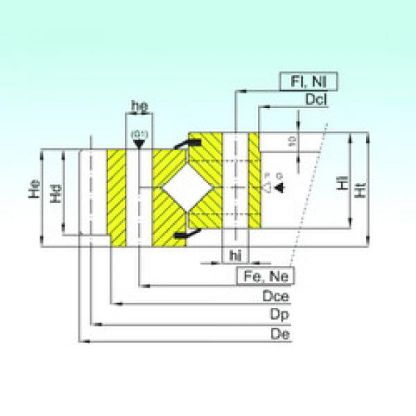 Bearing ER1.36.1116.400-1SPPN ISB #1 image